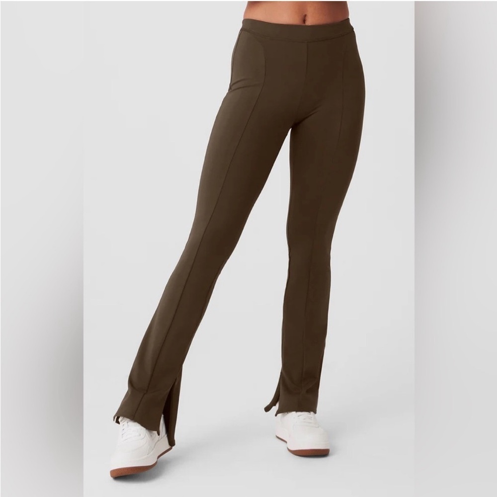 Alo Yoga High-Waist Zip It Flare Legging